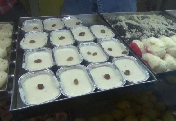 Sweet shops running busy on Bijoya Dashami Sweet shops running busy on Bijoya Dashami